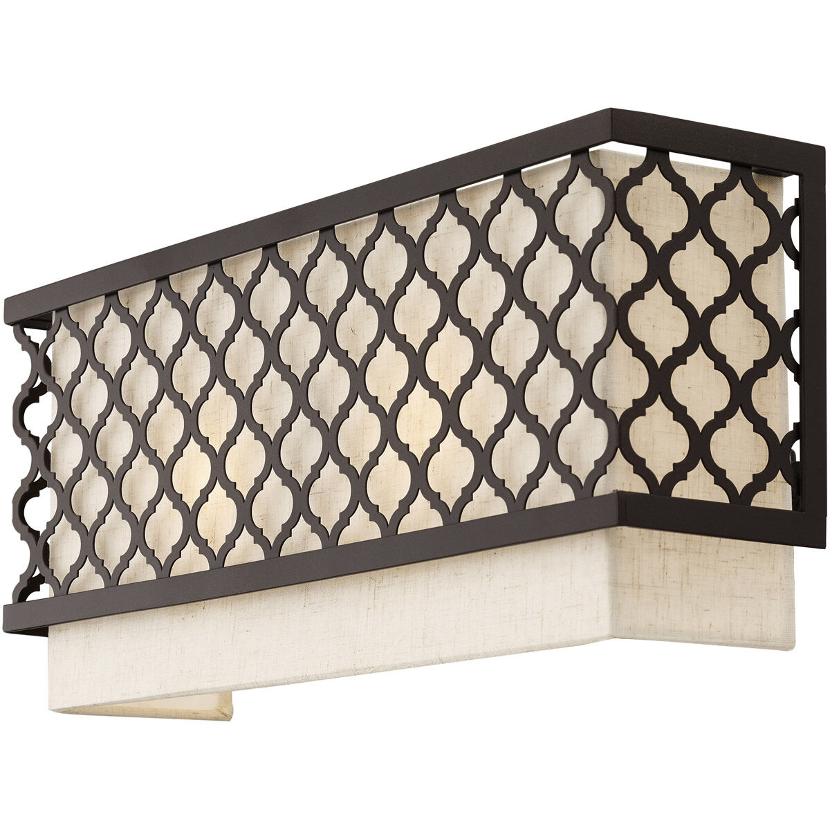 Arabesque 2 Light 16 inch English Bronze ADA ADA Wall Sconce Wall Light