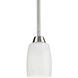 Wisten 1 Light 4 inch Brushed Nickel Mini-Pendant Ceiling Light in Bulbs Not Included, Standard