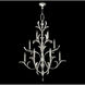 Beveled Arcs 16 Light 56 inch Silver Chandelier Ceiling Light in Silver Leaf