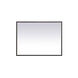 Pier 40 X 24 inch Black LED Mirror