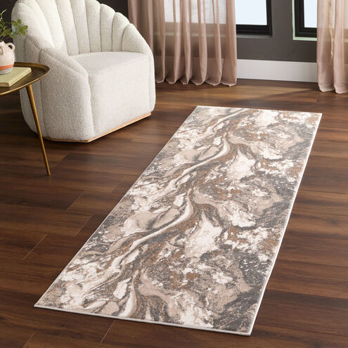 Besni 94 X 32 inch Earth Tones Rug in 2 x 8