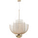 Canada LED 31.5 inch Gold Chandelier Ceiling Light