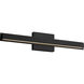 Aro LED 24 inch Midnight Black Vanity Light Wall Light