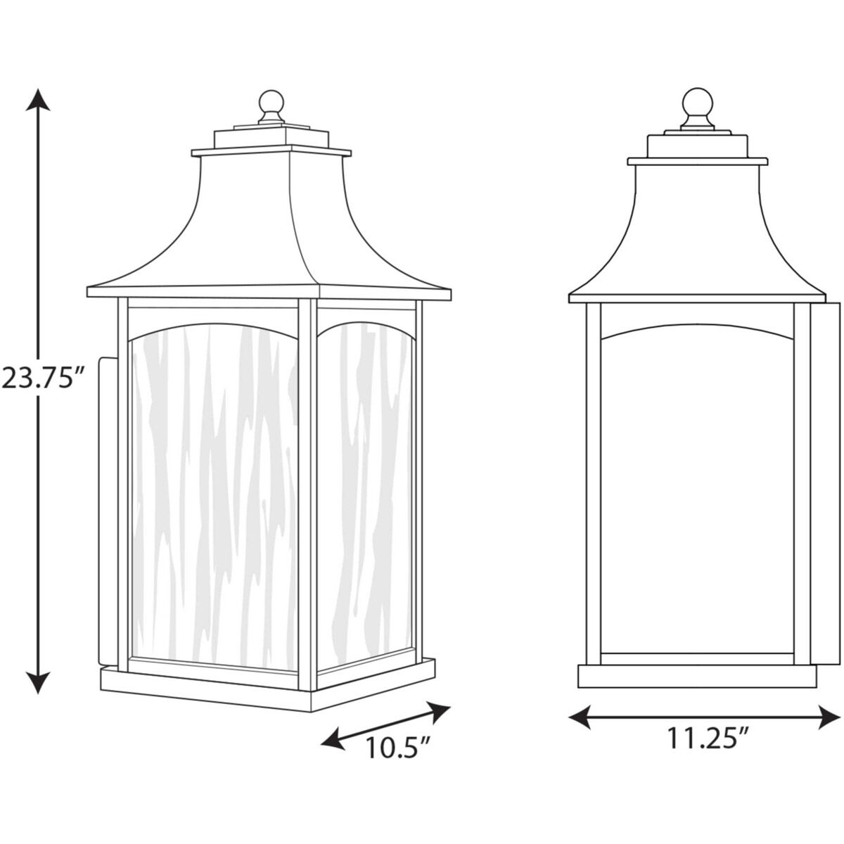 Maison Outdoor Wall Lantern, Large, Design Series