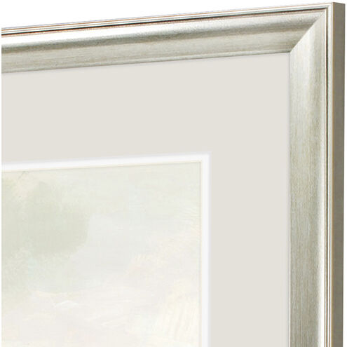 Moss Coastline Green and Blue Framed Art