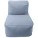 Driftwood Breeze Outdoor Pouf Chair