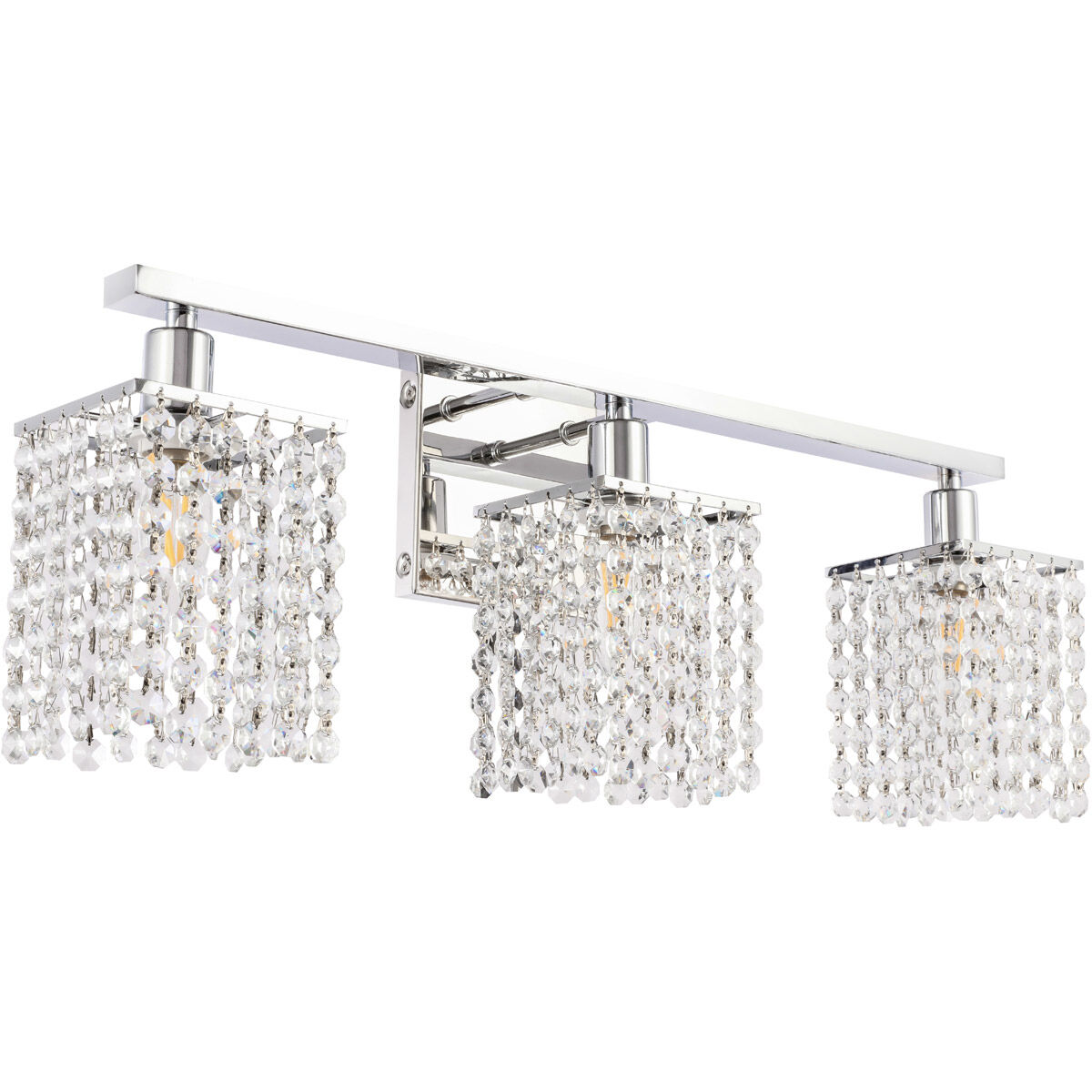 Phineas 3 Light 24 inch Chrome Wall sconce Wall Light