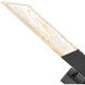 Petra LED 36 inch Sand Black Indoor-Outdoor Wall Light