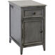 Vintage Gray 25 X 15 inch Vintage Gray Wash Side Table 