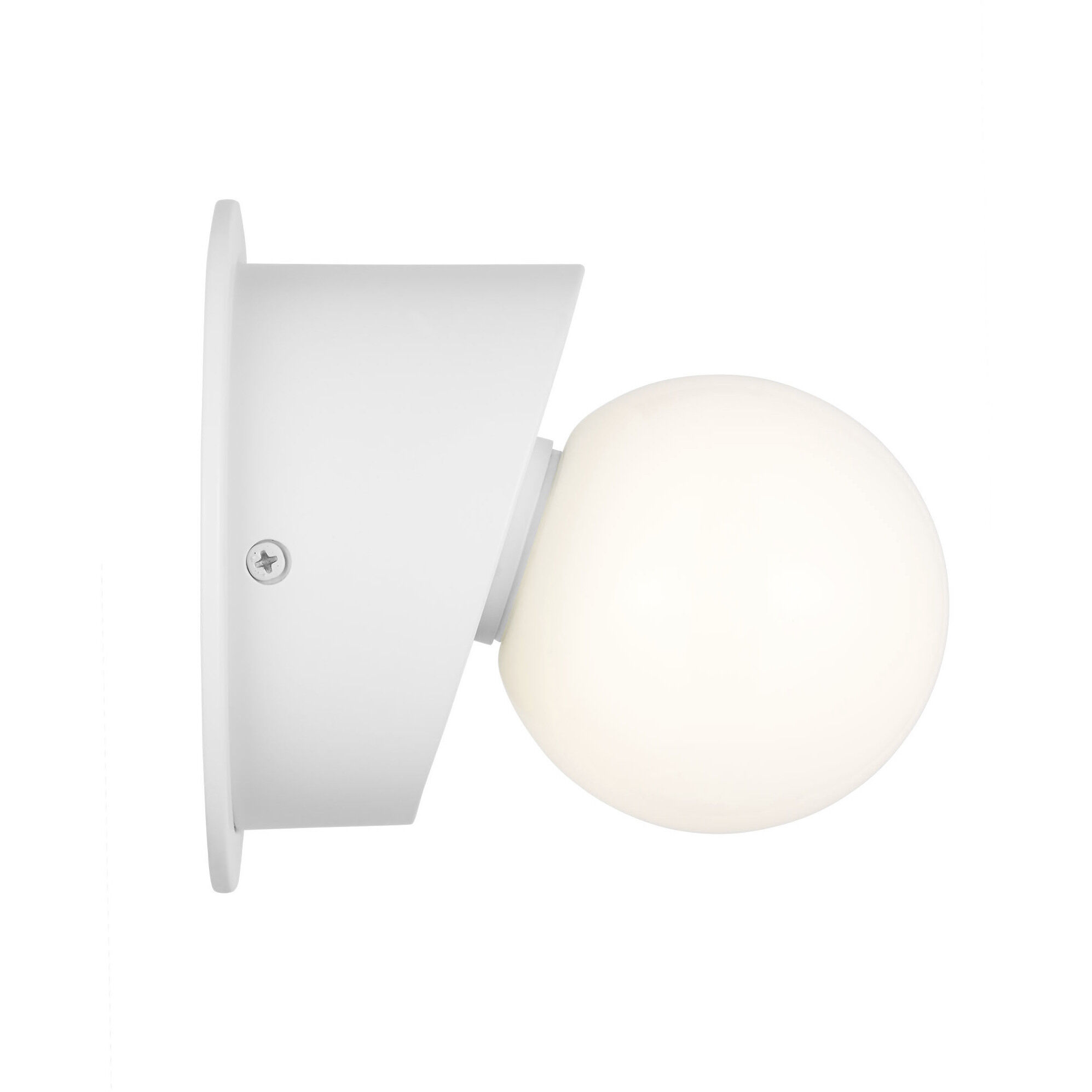 Kelly by Kelly Wearstler Nodes Sconce Wall Light in Matte White
