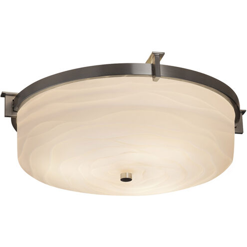 Era LED 16 inch Brushed Nickel Flush Mount Ceiling Light