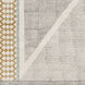 July 60 X 36 inch Light Grey Rug in 3 x 5, Rectangle