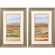 Sedona Magic Orange and Green and Multi and Rust Framed Art