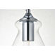 Destry 1 Light 8 inch Chrome Pendant Ceiling Light