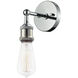 Bulstrode's Workshop 1 Light 4.5 inch Chrome Wall Sconce Wall Light