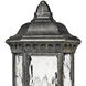 Regal LED 23 inch Black Granite Outdoor Post Mount Lantern