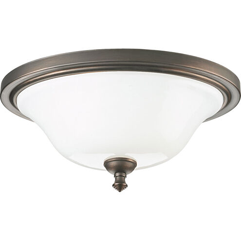 Victorian 2 Light 16 inch Venetian Bronze Close-to-Ceiling Ceiling Light