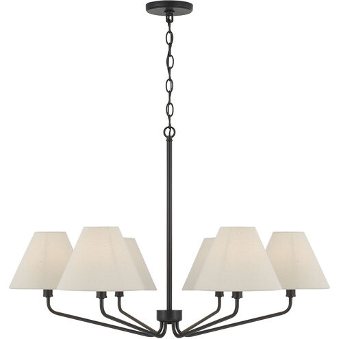 Chadwick 6 Light 34 inch Espresso Chandelier Ceiling Light