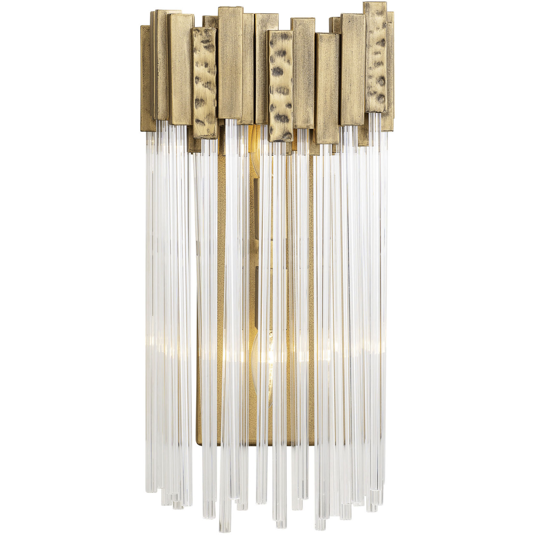 Matrix Sconce Wall Light in Havana Gold