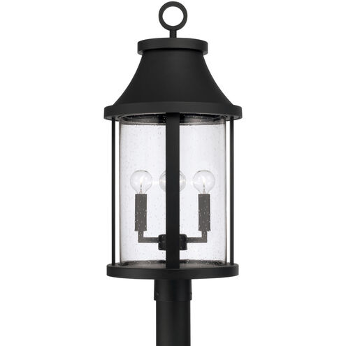 Bridger 4 Light 20.75 inch Black Outdoor Post Lantern