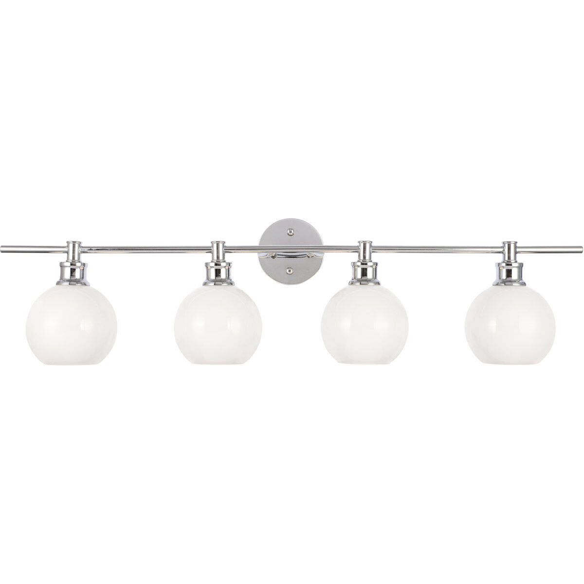 Syracuse 4 Light 38 inch Chrome Wall sconce Wall Light