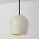 Della 1 Light 13 inch Terracotta Ivory Pendant Ceiling Light