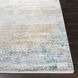 Solar 90 X 60 inch Sky Blue Rug in 5 x 8, Rectangle