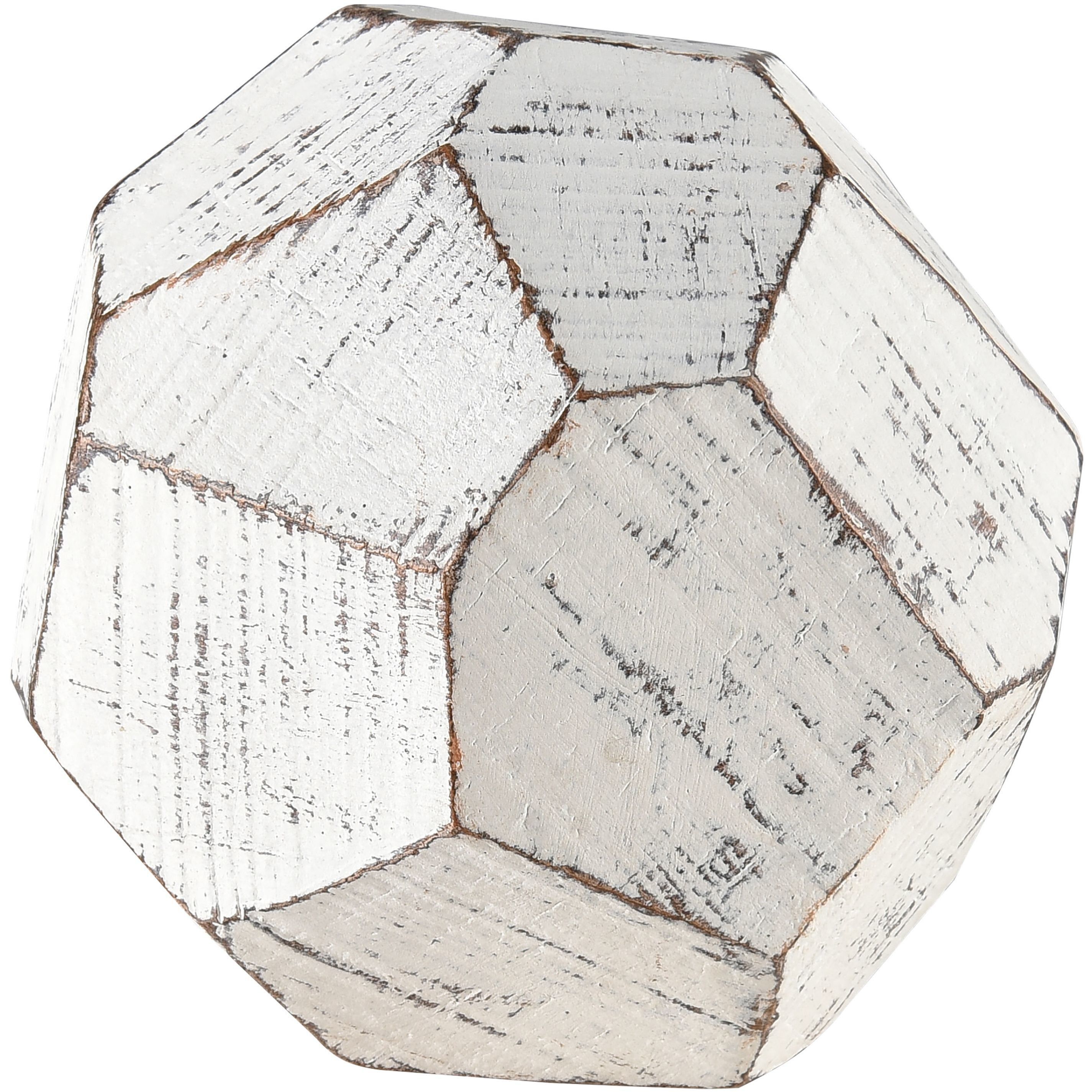 Copas Whitewash Decorative Object, Set of 3