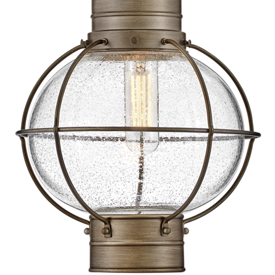 Cape Cod 1 Light 11 inch Burnished Bronze Outdoor Hanging