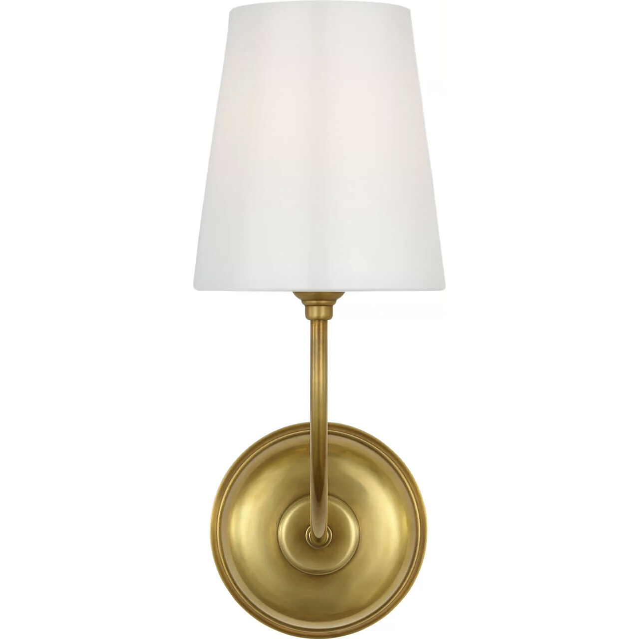 Thomas O'Brien Vendome LED 5.5 inch Hand-Rubbed Antique Brass Single Sconce Wall Light