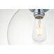Baxter 3 Light 20 inch Chrome Pendant Ceiling Light