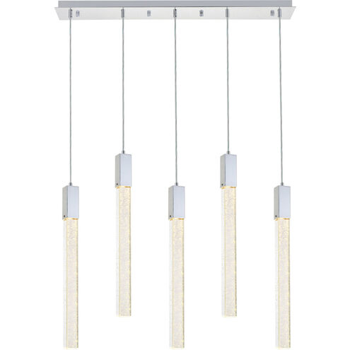 Weston 5 Light 6 inch Chrome Pendant Ceiling Light