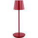 Mena 12.88 inch 2.2 watt Dark Red Outdoor Table Lamp