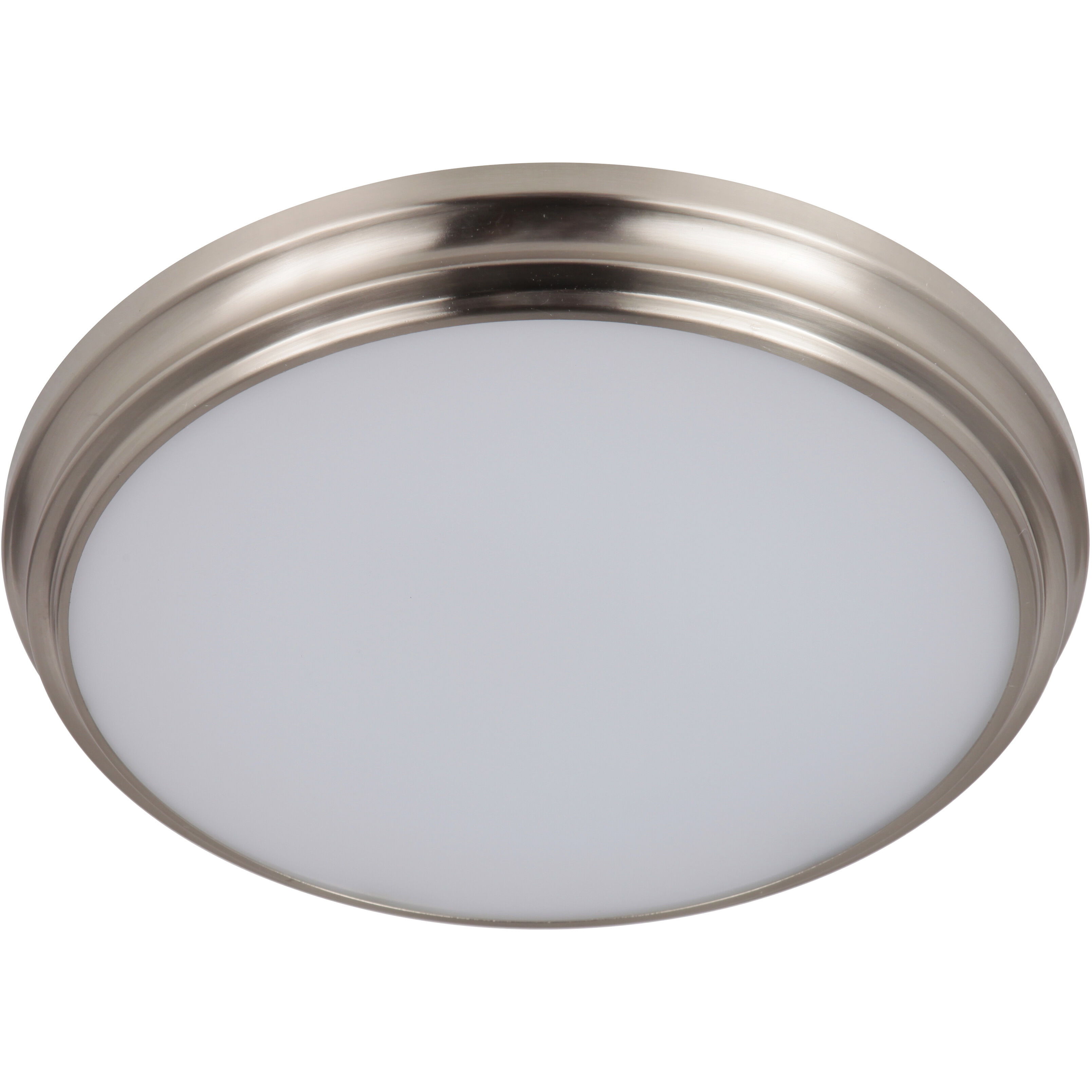 Neighborhood X66 Series LED 11 inch Brushed Polished Nickel Flushmount Ceiling Light