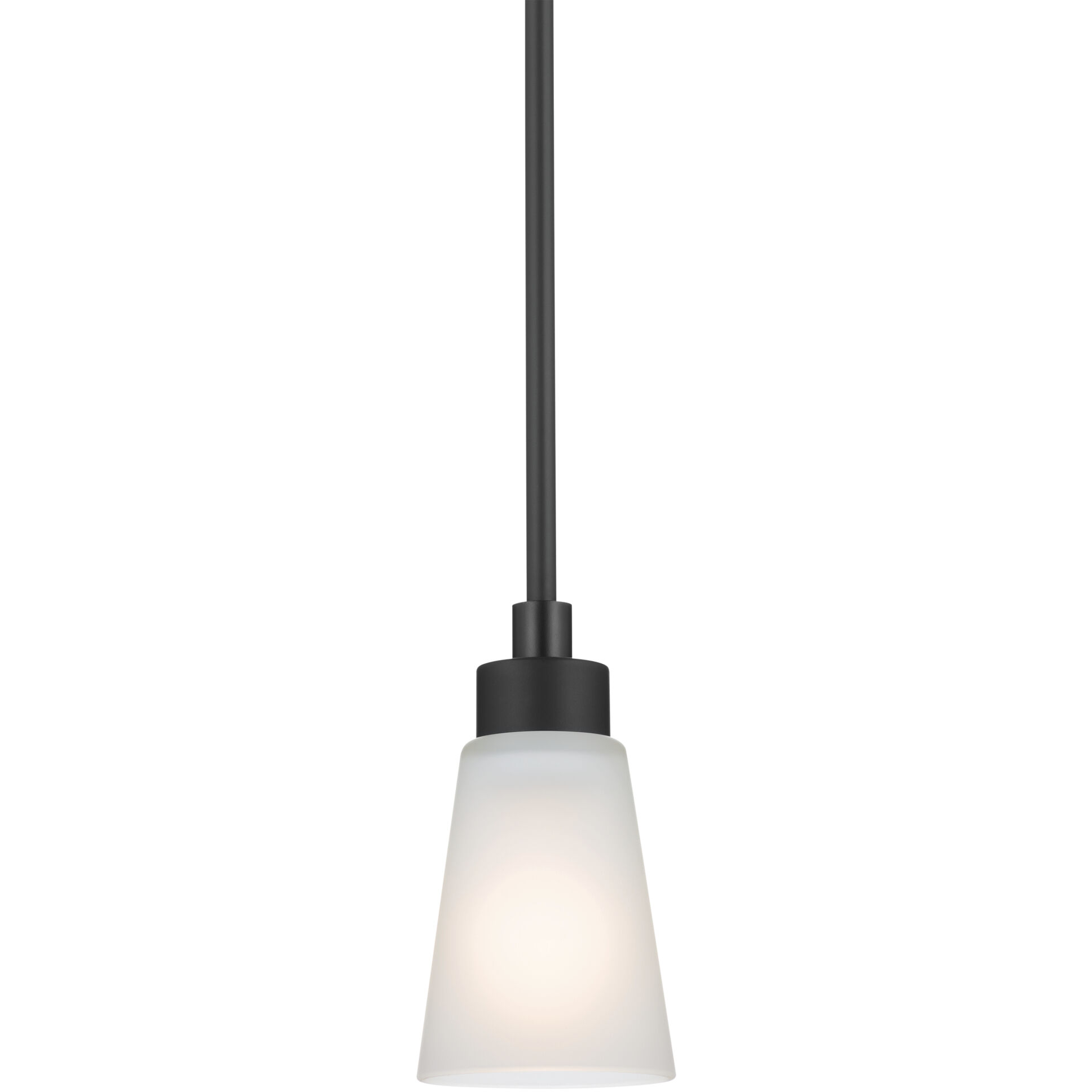 Erma 1 Light Black Mini Pendant Ceiling Light