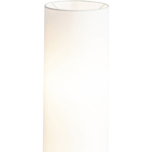 Internal 58 inch 40.00 watt Polished Chrome and Chrome Floor Lamp Portable Light