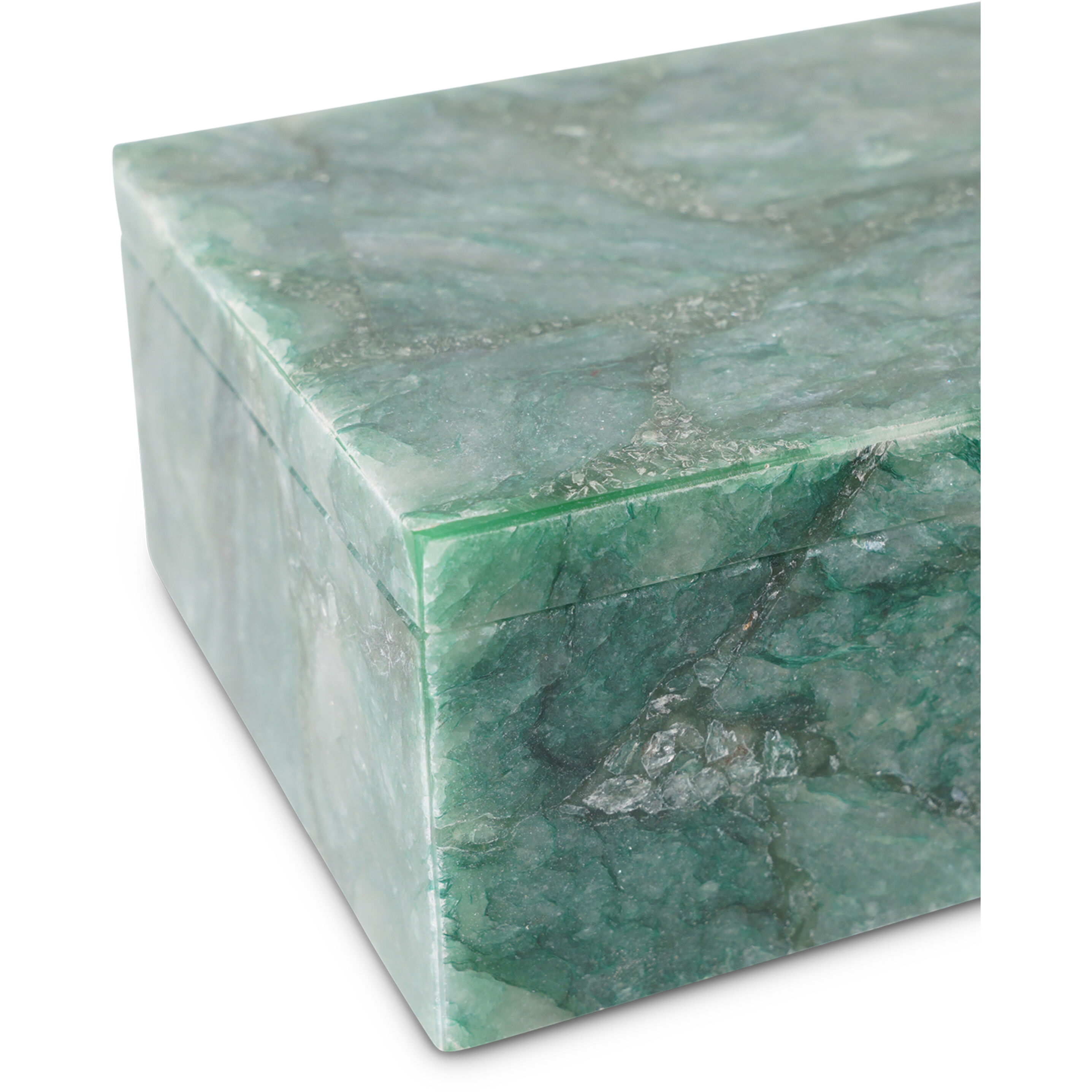 Green Aventurine 7 inch Natural Box