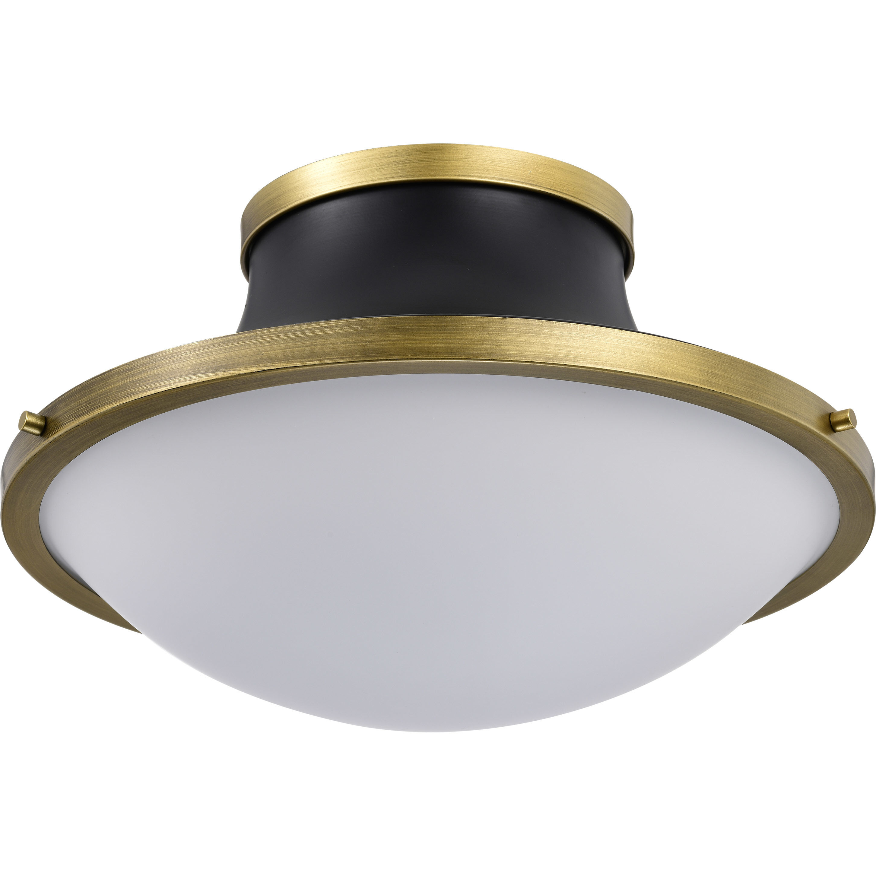 Lafayette 1 Light 18 inch Matte Black Flush Mount Ceiling Light
