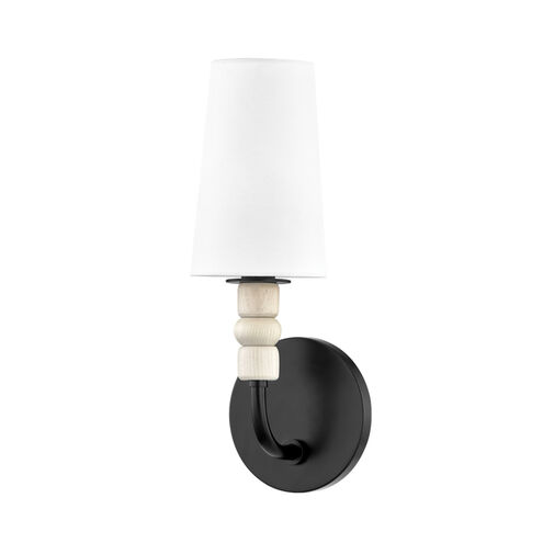 Casey 1 Light 5 inch Soft Black Wall Sconce Wall Light