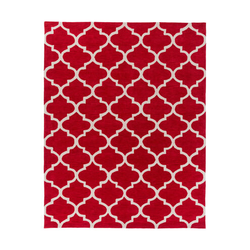 Holden 114 X 90 inch Bright Red Indoor Area Rug, Rectangle