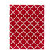 Holden 114 X 90 inch Bright Red Indoor Area Rug, Rectangle