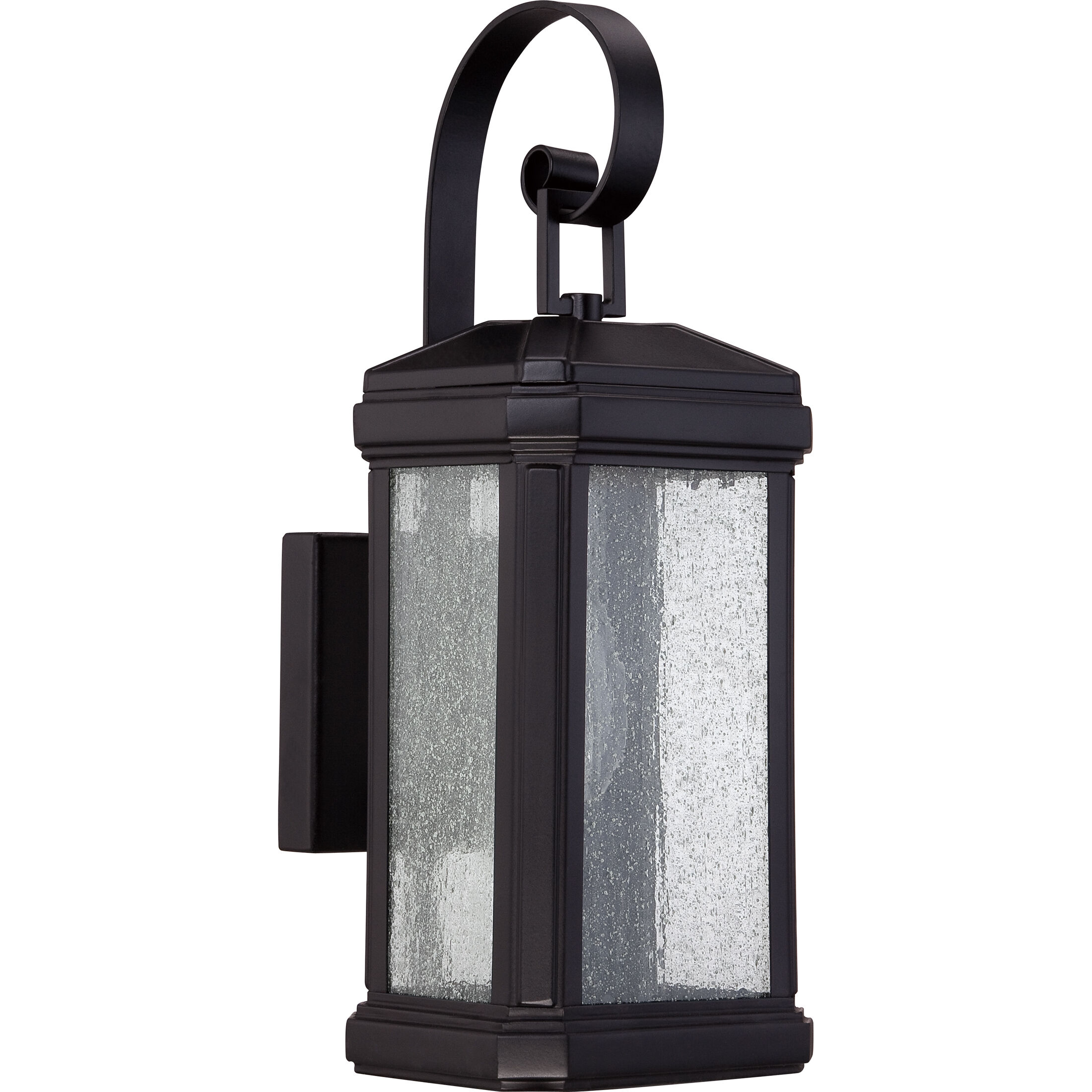 Trumbull 1 Light 15 inch Mystic Black Outdoor Wall