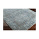 Carey 36 X 24 inch Blue and Gray Area Rug, Wool and Silk