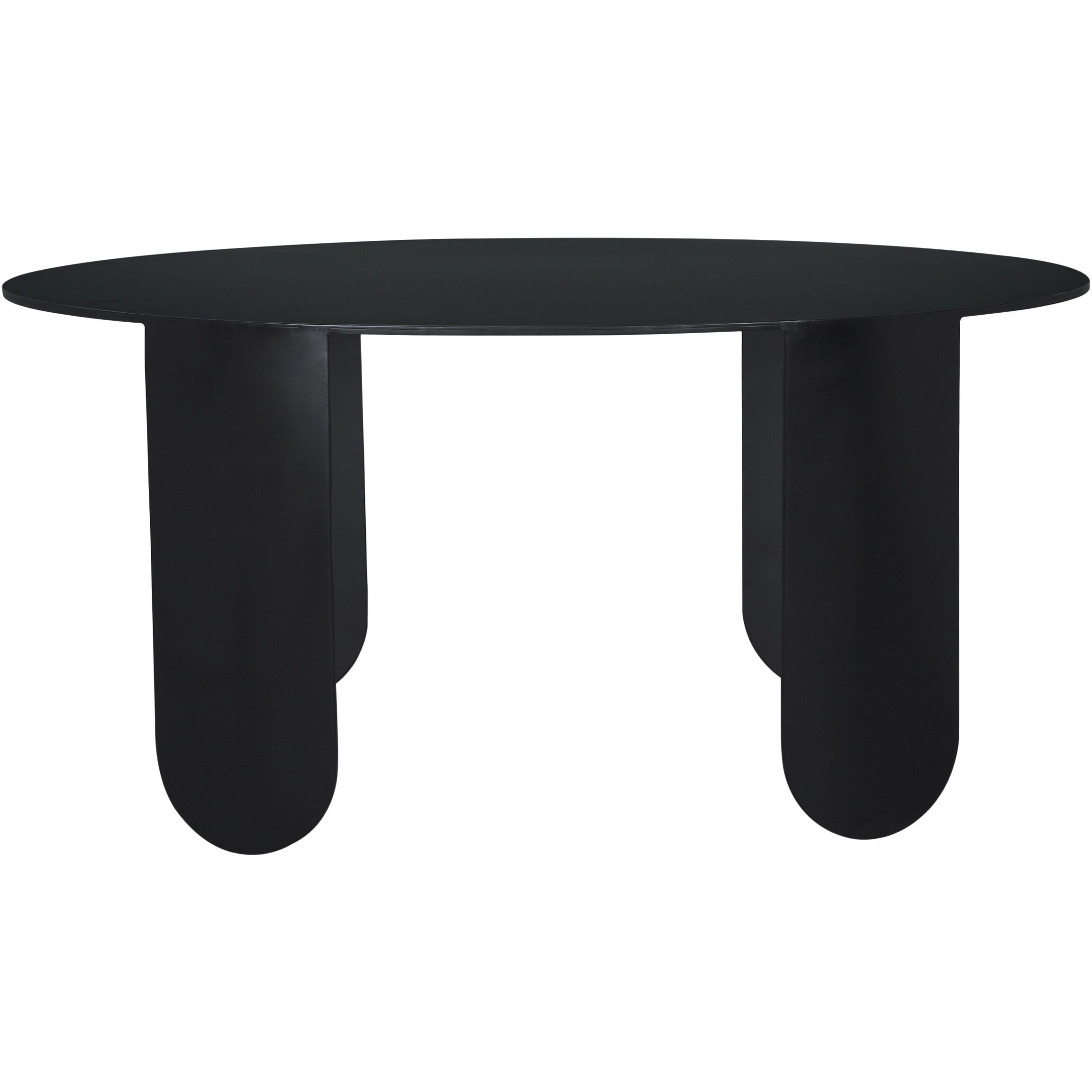 Eco 62 X 36 inch Matte Black Dining Table