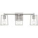 Dunn 3 Light 23 inch Brushed Polished Nickel Vanity Light Wall Light