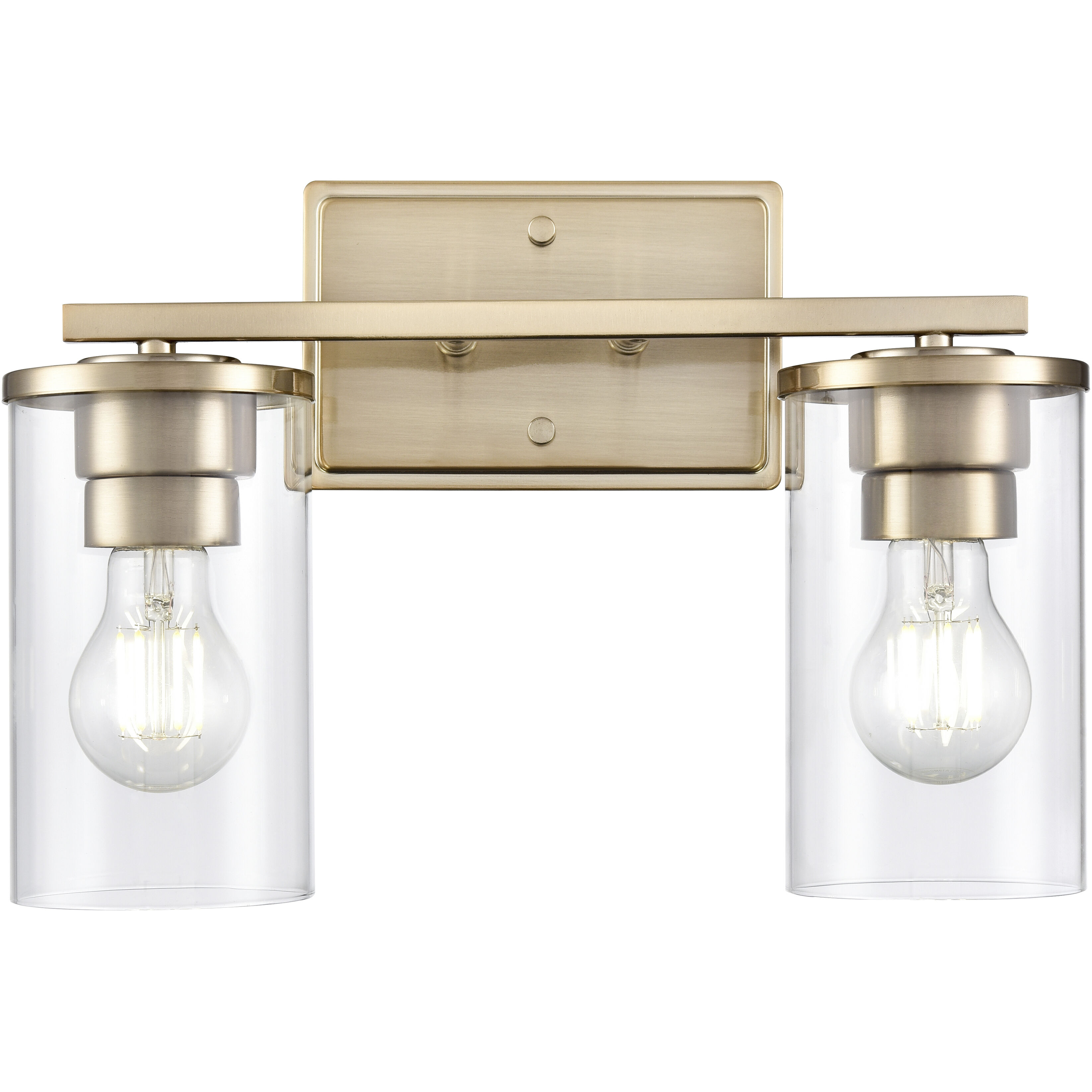 Verlana 2 Light 14.00 inch Bathroom Vanity Light