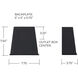 Ansel LED 7.5 inch Black Outdoor Wall Lantern