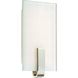 John LED 6 inch Polished Nickel ADA Wall Sconce Wall Light