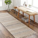 Trabzon 96 X 30 inch Khaki Rug, Runner