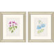 Cheerful Blue and Green and Pink Framed Art
